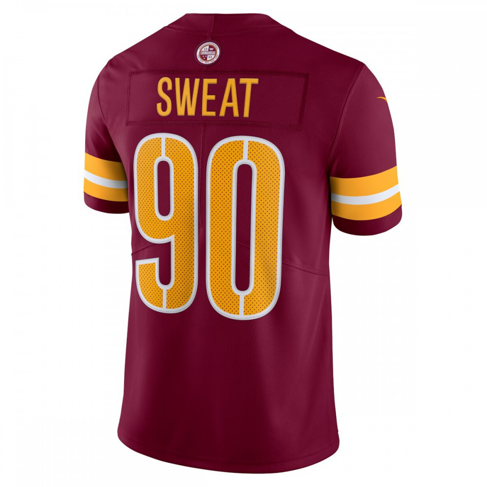 Montez Sweat Washington Commanders Nike Vapor Limited Jersey - Burgundy-GridironStore